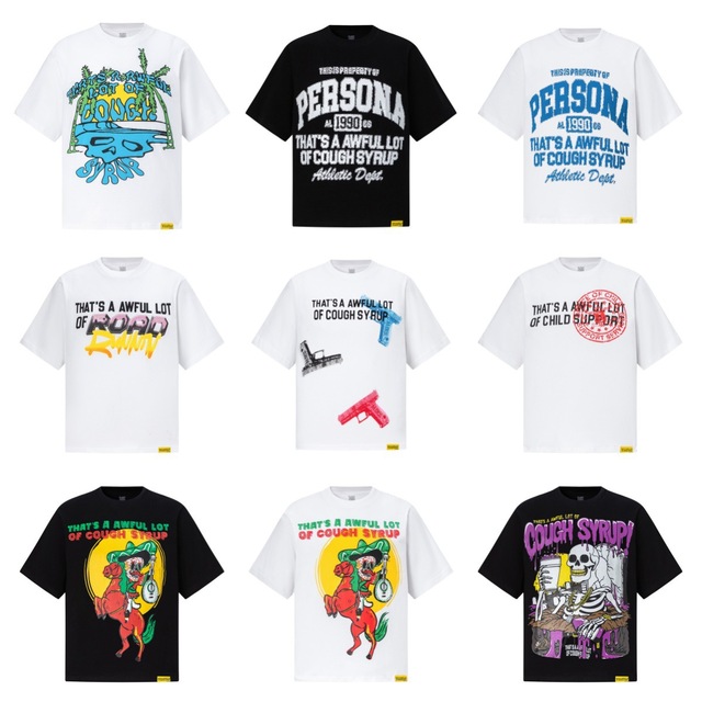 Fashionable and Versatile 2026 Spring/Summer Vintage Cartoon Printed 100% Cotton Loose Fit Breathable Short Sleeve T-Shirt