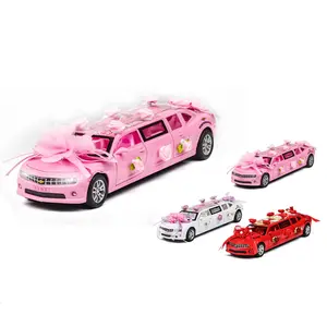 1:32 scale open door toy wedding car pull back die cast cars for kids