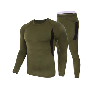 Sivi Thể Thao Ngoài Trời Chức Năng Đồ Lót Nhiệt Đồ Lót Thể Thao Phù Hợp Với Thể Dục Thể Hình Quần Áo Người Đàn Ông Của Chiến Thuật Phù Hợp Với - Product Image 1