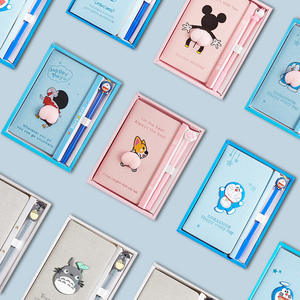 โน๊ตบุ๊คขายส่งโรงเรียนการ์ตูนวางแผนรายวันหนังโน๊ตบุ๊คแบบพกพาด้วยปากกา - Product Image 2