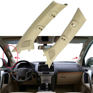 LUXESOEM pour Toyota Land Cruiser Prado 150 <span class=keywords><strong>JBL</strong></span> 62210-60221 R 62220-60221 L Trim de <span class=keywords><strong>tweeter</strong></span> de pilier A beige Speaker cover interior - Product Image 6