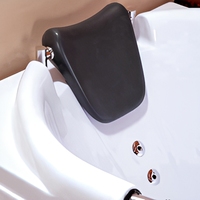 Vente en gros de baignoire intérieure portable moderne pour 1 personne petit coin de massage tourbillon avec contrôleur pneumatique pour salle de bain