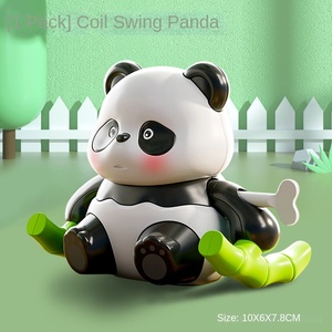 Fun Giant Panda Coil Small Animal <b>Doll</b> Cartoon Walking Cartoon Small Animal Children's <b>Swinging</b> Toy - Product Image 6