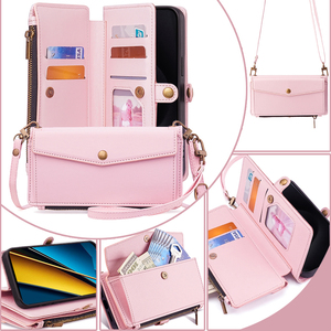 เคสโทรศัพท์มือถือหนังแม่เหล็กแบบฝาพับมีซิปสำหรับ Xiaomi X6 <span class=keywords><strong>poco</strong></span> X6 Pro X5 X2 <span class=keywords><strong>X3</strong></span> X4 - Product Image 3