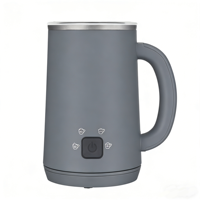 Mousseur à lait automatique SMF-800 certifié qualité, design écologique, capacité 280 ml, forme bouilloire pour usage domestique en cuisine