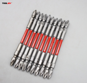 ชุดดอกไขควงแม่เหล็กสองด้าน TOOLJOY ระดับมืออาชีพ ป้องกันการลื่นไถล ผลิตจากเหล็กอัลลอยด์ S2 สำหรับเครื่องมือไฟฟ้า - Product Image 1