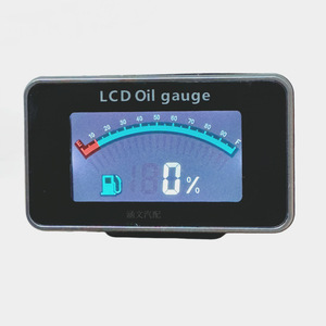 เกจวัดน้ำมัน LCD 12V 24V แบบยูนิเวอร์แซล สำหรับรถบรรทุก รถเกษตร ปรับปรุงและอัพเกรด - Product Image 1