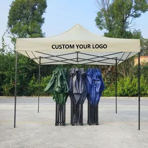 Messezelt Promotion Pop-Up 10 × 10 Fuß Outdoor Pop-Up Messezelt Nigeria Pavillonzelt 10 × 10 Vordachzelt Preis mit Logo