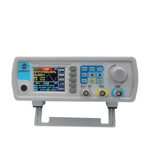 卸売 周波数計jds6600-Digital Control JDS6600 60MHz DualチャンネルDDS Function Signal Generator Arbitrary Sine Waveform Frequency Meter