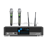 Amplificateur de puissance karaoké professionnel série GK/DK 2 canaux 150W-450W*2CH avec micro sans fil pour KTV, salle de divertissement, usage domestique