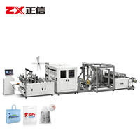 Sac non tissé biodégradable complètement automatique de ZXL-D700 120 pcs/min faisant la machine