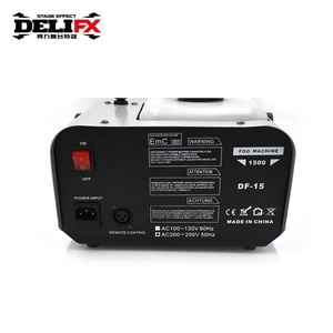 DELIFX réduire les coûts avec la Machine à brouillard monstre à approvisionnement direct d'usine 1500W puissance réelle bonne qualité chauffage et pompe fabricant de fumée - Product Image 3