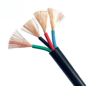 Câble souple en cuivre pur RVV 300/500V, 2 3 4 5 conducteurs 0,75 1 1,5 2,5 4 6 mm, câble électrique H05V-F, câble d'alimentation - Product Image 2