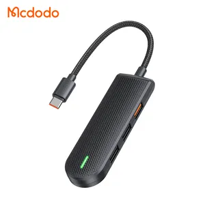 Mcdodo 143 Großhandel 5 in 1 USB-C Hub Mcdodo Splitter USB 3.0 5 Gbit/s, USB 2.0 X2, SD/TF-Kartens teck platz Typ C USB-Hub für Laptop-Telefon