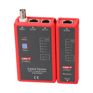 เครื่องทดสอบสายเคเบิล UNI-T UT681 ซีรีส์ดั้งเดิม ใช้สำหรับตรวจสอบว่าสายอีเธอร์เน็ต/โทรศัพท์/BNC/HDMI สามารถส่งสัญญาณได้หรือไม่ - Product Image 3