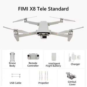 Dron FIMI X8 con cámara tele, cuadricóptero profesional 4K de 10Km y 47 minutos, gran angular y zoom híbrido de 30x, nuevo en stock - Product Image 3