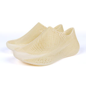 Claquettes plates personnalisables de créateur, à coussin d'air, imprimées en 3D haute technologie, fusion légères, luxueuses, flexibles et intemporelles - Product Image 2