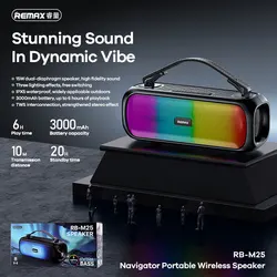 Mini altoparlante Bluetooth portatile da esterno impermeabile RGB Color Bass alta qualità forte
