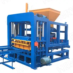 Machine de fabrication de blocs de béton Qt4-15 en Asie du Sud