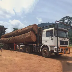 50T Tractor Truck Omgebouwd Zware Log Truck Trailers Voertuigen Voor Enorme Log Of Hout Transport In Het Bos