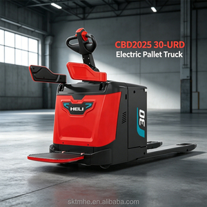 รถยกพาเลทไฟฟ้า HELI CBD25-URD 2500 กก. จากโรงงานจีน พร้อมระบบพวงมาลัยเพาเวอร์ไฟฟ้า สำหรับคลังสินค้า - Product Image 3