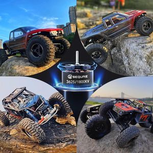 Motor sin Escobillas Sequre 3625 1800kv Outrunner 2-4s para Autos RC 1/10 3625, SEQURE 3625 Motor sin Escobillas 1800KV Outrunner - Product Image 2