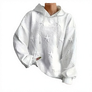 Sudadera con Capucha de Invierno para Hombre, Tejida a Medida, Transpirable, con Forro 100% Algodón, 80% Algodón 20% Poliéster, Tejido Grueso, Informal, para Gimnasio - Product Image 3
