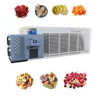 Sécheuse à air chaud pour fruits et légumes secs commerciaux de 500 kg, machine de déshydratation alimentaire à pompe à chaleur, armoire de séchage industrielle, vente