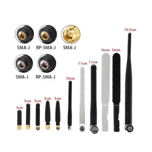 Antenne WiFi longue portée 2.4G 5.8G 12dBi à gain élevé RP SMA-Mâle omnidirectionnelle pliable pour routeur sans fil et amplificateur de réseau - Product Image 2