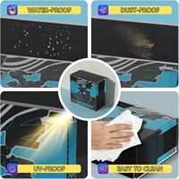 Boîte de présentation en acrylique personnalisée pour cartes à collectionner