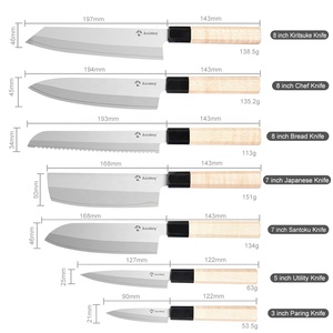 <span class=keywords><strong>Couteau</strong></span> à sashimi Asiakey, <span class=keywords><strong>couteau</strong></span> de chef à sushi tranchant pour couper le saumon, la viande, les légumes, pour la cuisine à domicile - Product Image 5