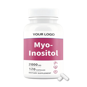 Mezcla óptima de inositol Myo y D-Chiro, proporción 40:1, vitaminas para la salud hormonal de las mujeres adultas, 120 cápsulas - Product Image 1