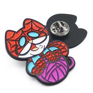 NBCUピンメーカーによる、オリジナルデザインの可愛いアニメメタルピン、ソフト/ハードエナメルピン、ラペルピン、ブローチピンの製作 - Product Image 4