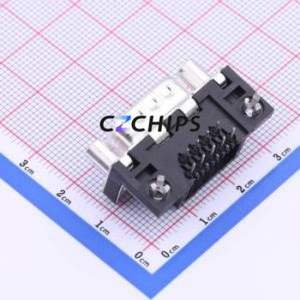 LD09P33E4GV00LF D-Sub/VGA Connector Through hole Component (THT) Connector Male 9P Through Hole 2 - Product Image 2