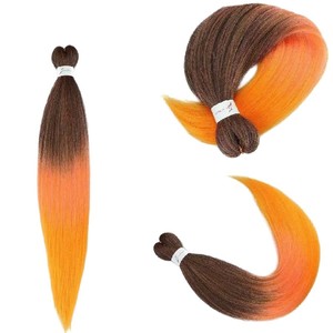 Cross-Border EZ Braids African Dirty Braids Pre Stretched Braids Big Braids Hair Accessories European and American <b>Wigs</b> - Product Image 4