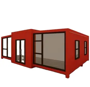 Üçgen üçlü ahşap yapılmış küçük kabin/küçük ev/kamp pod