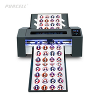 Purcell ZD350 Pro-L precio barato alimentación automática A4 A3 hoja pegatina cortador troquelado Plotter máquina para etiqueta adhesiva personalizada