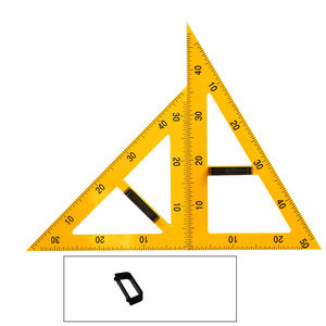 Juegos <span class=keywords><strong>de</strong></span> matemáticas geométricos triangulares magnéticos fuertes personalizados, material didáctico <span class=keywords><strong>de</strong></span> plástico cuadrado grande para profesores educativos - Product Image 1