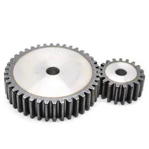 Spur gear 1.5 die 12 teeth -100 teeth spur gear mechanical transmission gear 45 steel