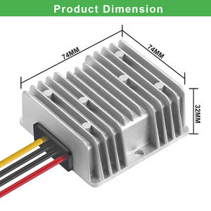 Stabilisateur DC 10-36V <span class=keywords><strong>24V</strong></span> à <span class=keywords><strong>24V</strong></span> 10A 120W Régulateur de tension Boost Buck Converter DC Module d'alimentation Transformateur <span class=keywords><strong>pour</strong></span> <span class=keywords><strong>camion</strong></span> voiture - Product Image 4