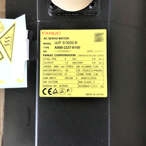 เซอร์โวมอเตอร์ A06B-2227-B100 Fanuc ใหม่ดั้งเดิมดั้งเดิมของ Fanuc AC AC Servo Motor - Product Image 3