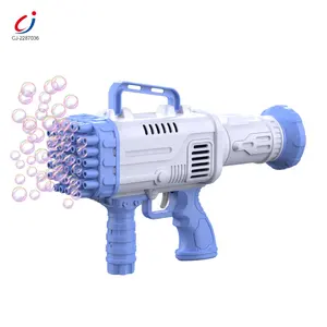 Chengji Trend ing Toys Sommer Outdoor 45 Loch Raketenwerfer Bubble Gun Toy Bazooka Große Bubble Machine