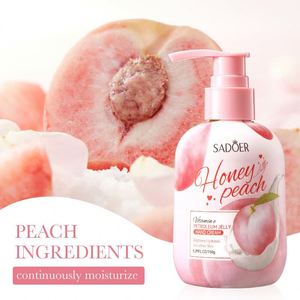 Crème pour les mains à la gelée de pétrole SADOER, 150g, nouvelle formule, parfum avocat, pêche et orange, nourrissante, <span class=keywords><strong>anti</strong></span>-dessèchement, blanchissante - Product Image 4