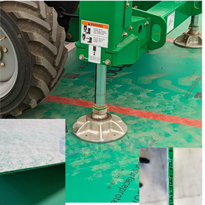 Panneau ignifuge de protection de plancher de garde de <span class=keywords><strong>bulle</strong></span> du polypropylène pp avec le feutre soutenu - Product Image 5