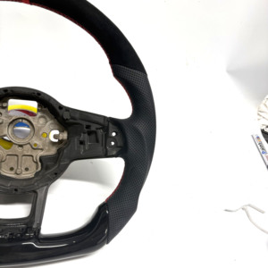 พวงมาลัยคาร์บอนปลอมแปลง GTI สำหรับ Sagitar teramont sportsvan MK7กอล์ฟรองรับฟังก์ชั่นการทำความร้อน B8 <span class=keywords><strong>Scirocco</strong></span> - Product Image 5