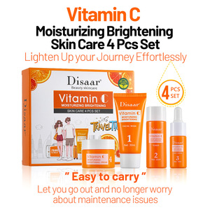 ชุดผลิตภัณฑ์ดูแลผิวหน้าใหม่ ไบรท์เทนนิ่งจากธรรมชาติ วิตามินซี ครีมบำรุงผิวหน้า ชุดดูแลผิว <span class=keywords><strong>Disaar</strong></span> ออร์แกนิค - Product Image 5