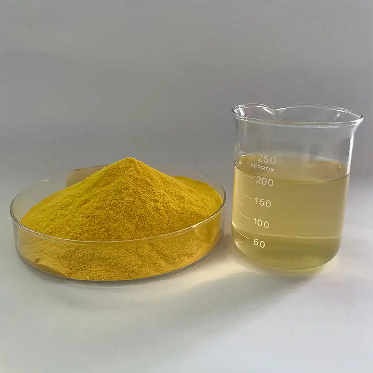 MSDS Powder Poly Aluminium Chloride Polyelectrolyte Coagulant PAC Water Treatment Chemical