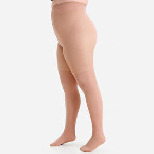 Pantimedias de Cintura Alta para Mujer, Talla Grande, Color Marrón, Transparentes, Duraderas, Elásticas, con Entrepierna en T, 40 Denier - Product Image 6