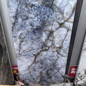 2025 nóng bán hiện đại 600x1200mm bóng Sứ gạch 10mm Độ dày sàn gỗ cho Nội Thất Tường sàn giá rẻ xây dựng biên giới - Product Image 1