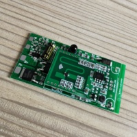 Contrôleur solaire linéaire KHT pour projecteur de rue à capteur radar PWM, télécommande, carte PCB, distance de détection 10m, garantie 2 ans